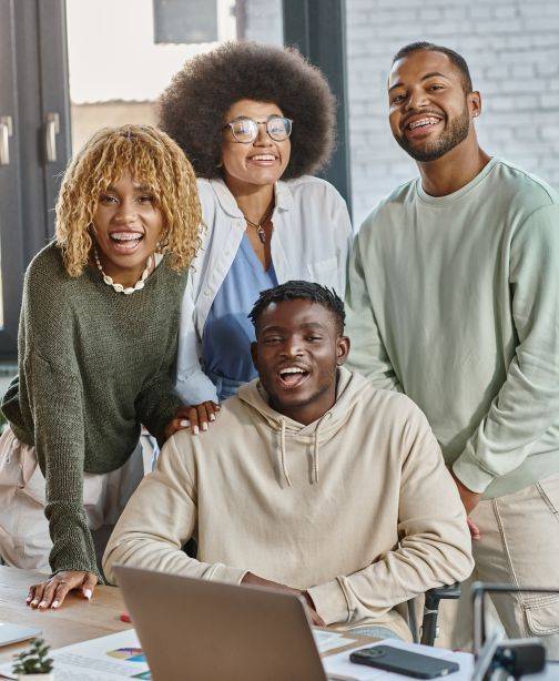 group of cheerful young friends posing together an 2024 11 11 06 49 07 utc