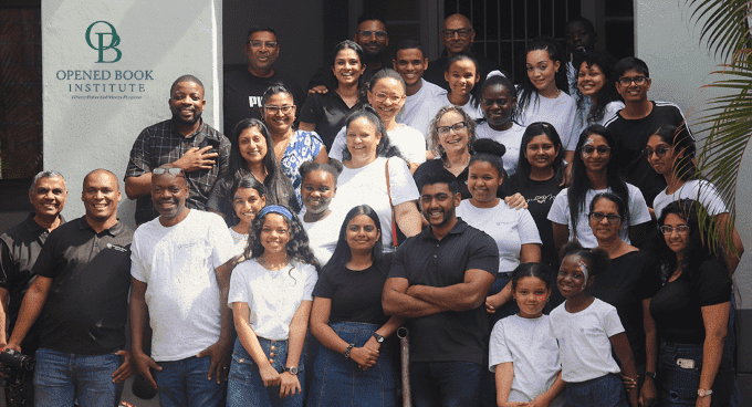 Opened Book Institute visit's St Martin's Children Home